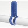 Эрекционное кольцо TENGA PAIRING с вибрацией, индиго TSV-102